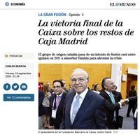 Vidas Paralelas/La Caja/Las pruebas documentales - EL MUNDO - COMPRA POR CAIXA Vidas Paralelas/La Caja/Las pruebas documentales - EL MUNDO - COMPRA POR CAIXA